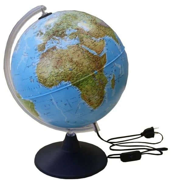 idena illuminated globe 30cm 0