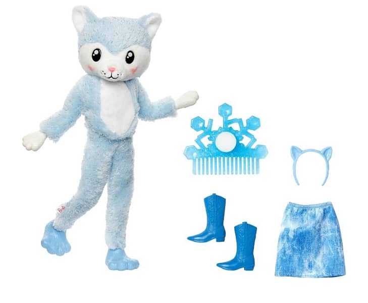 Barbie Cutie Reveal Doll, Snowflake Sparkle Series 1