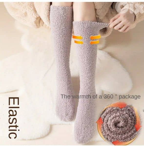 womens long warm socks 1