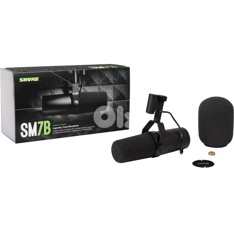 Shure SM7B Cardioid Dynamic Vocal Microphone, USA Price 1