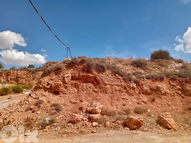 aradi zahle land 1200 sqm for sale open view Ref#6356 1