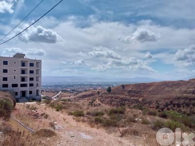 aradi zahle land 1200 sqm for sale open view Ref#6356