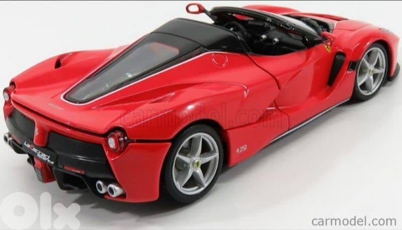 La Ferrari Aperta diecast car model 1;24 2