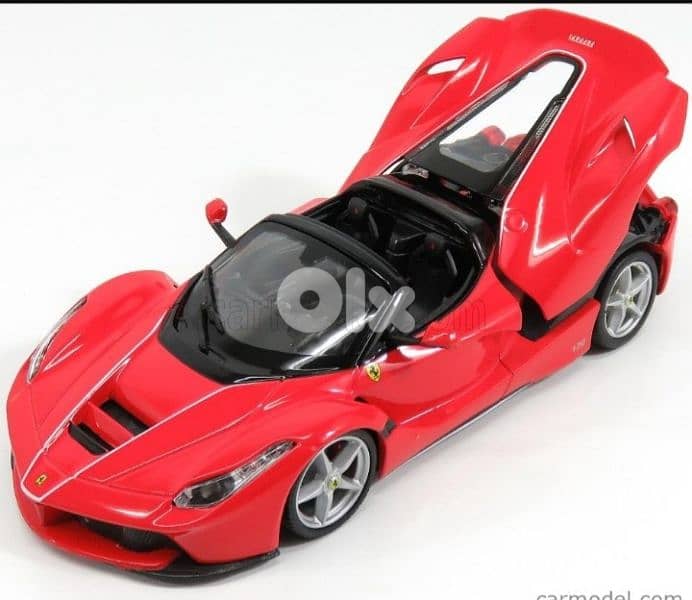La Ferrari Aperta diecast car model 1;24 3