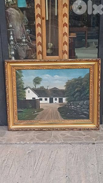 لوحة رسم زيتي 1