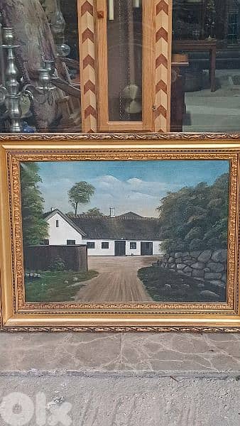 لوحة رسم زيتي 2