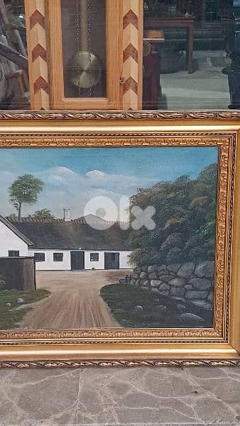 لوحة رسم زيتي 9