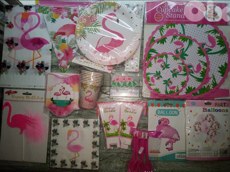 cute flamingo birthday theme! 1