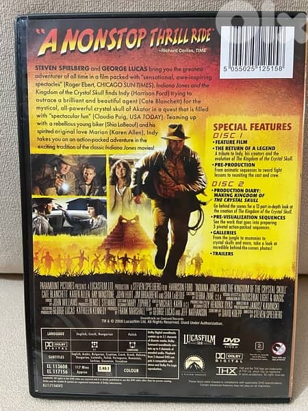 DVD Indiana Jones 10