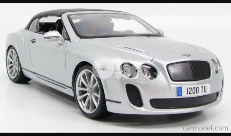 Bentley Continental Supersports(2010) diecast car model 1;18. 2