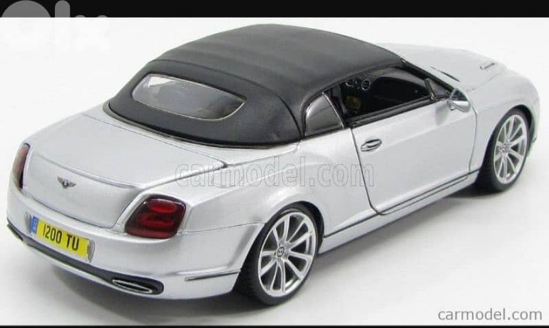 Bentley Continental Supersports(2010) diecast car model 1;18. 3