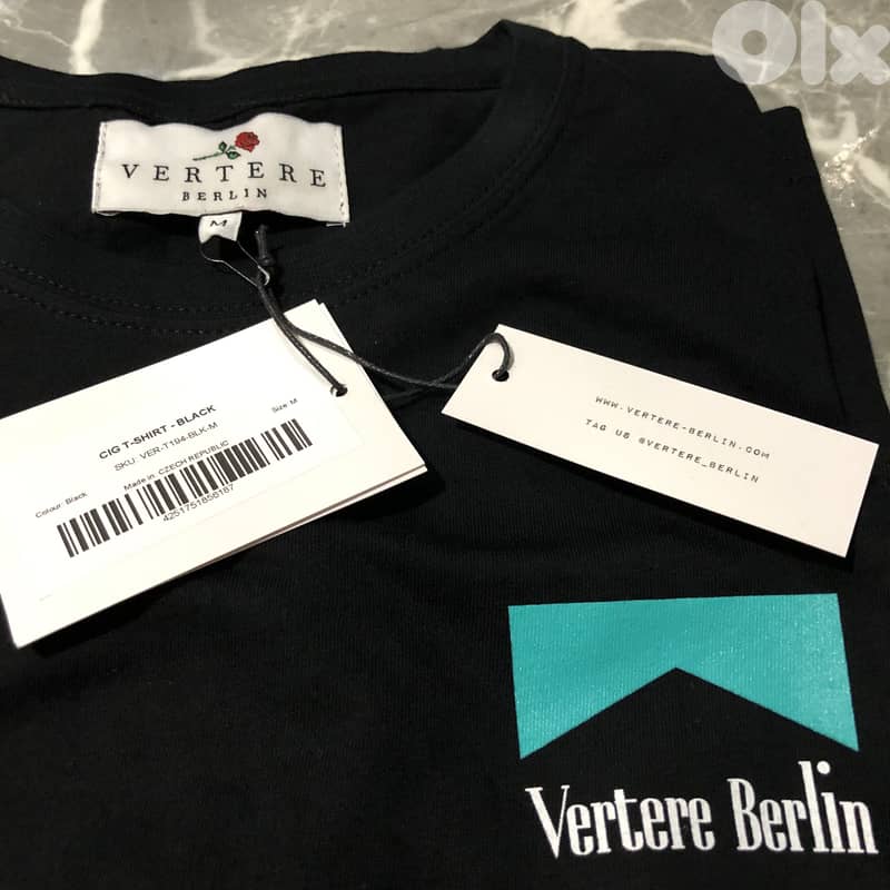 Vertere Berlin T-shirt Black M 13