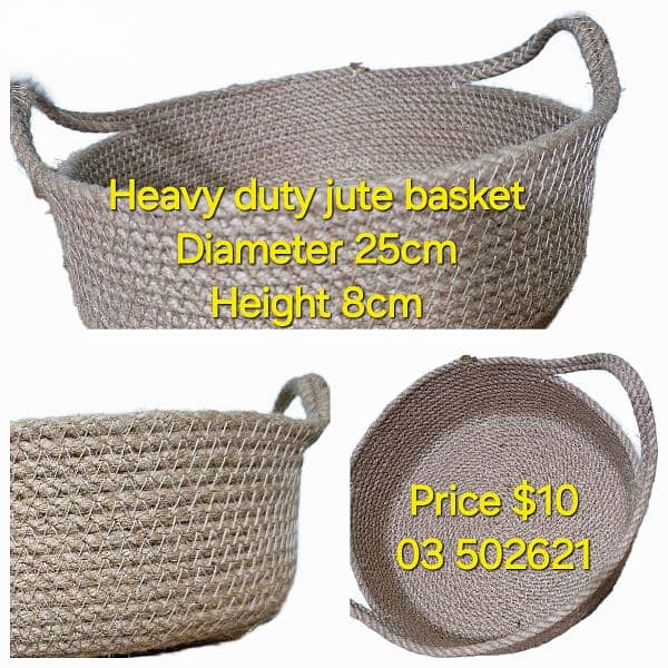 heavy duty jute baskets 1