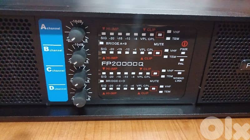 power amplifier 4ch 4500w x4 1