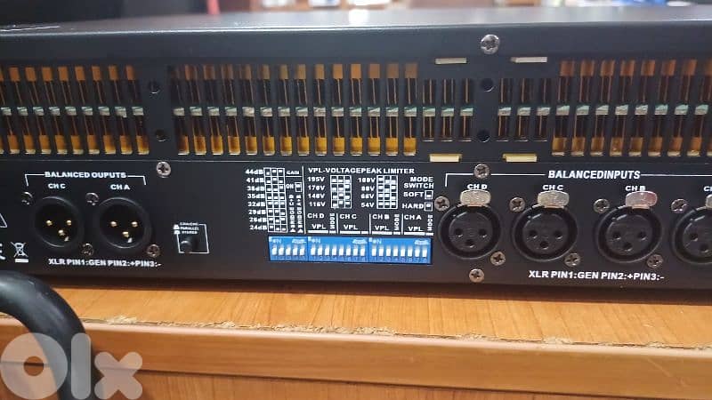 power amplifier 4ch 4500w x4 2