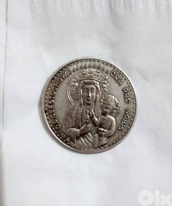 Pope Jean Paul II Memorial Silver Plated Coin 1