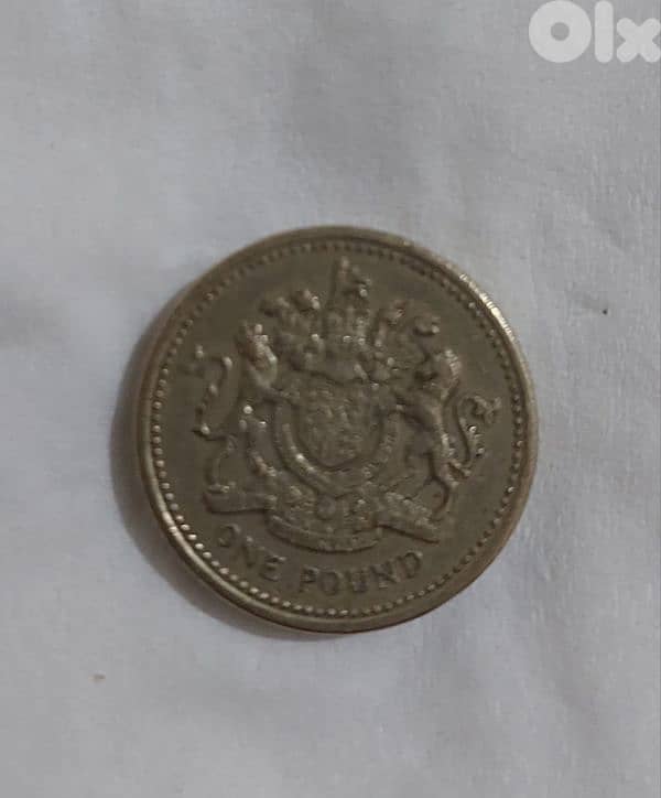Queen Elizabeth II British pound Coin 1
