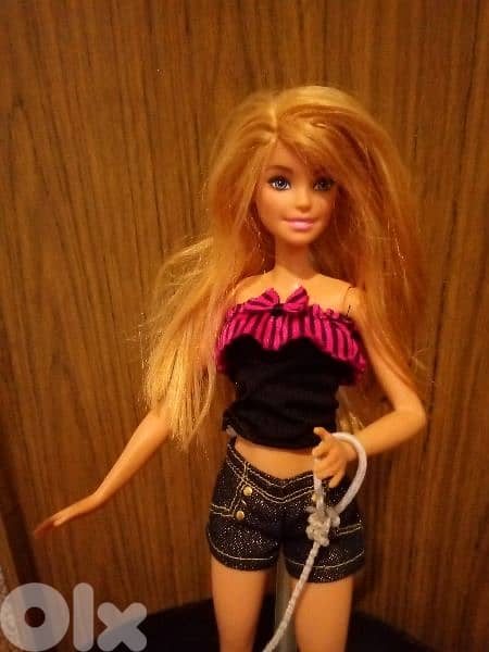 "Barbie SPLISH PUP" as new doll Mattel 2017 flex legs +Dog, both=35$ 7