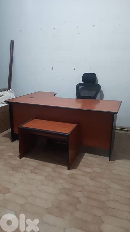 desk with  extension 0