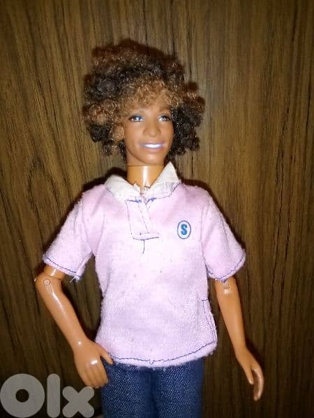 HSM -CHAD Disney BOY Rare great doll Articulated hands, bend legs=18$ 6