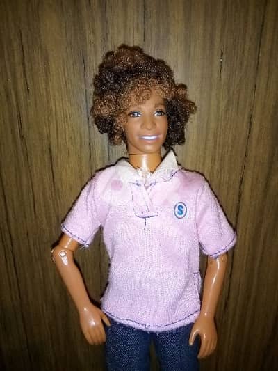 HSM -CHAD Disney BOY Rare great doll Articulated hands, bend legs=20$