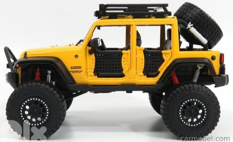 Wrangler Sport Unlimited 2015 diecast car model 1:24 2