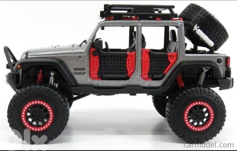 '15 Wrangler Sport Unlimited diecast car model 1:24 1