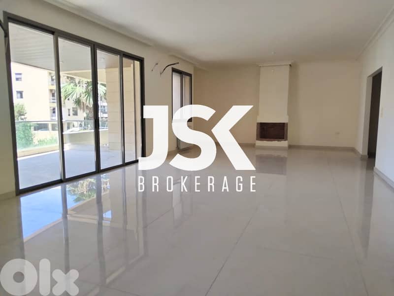 L16109-Spacious Apartment with Terrace For Rent in Dik El Mehdi 0