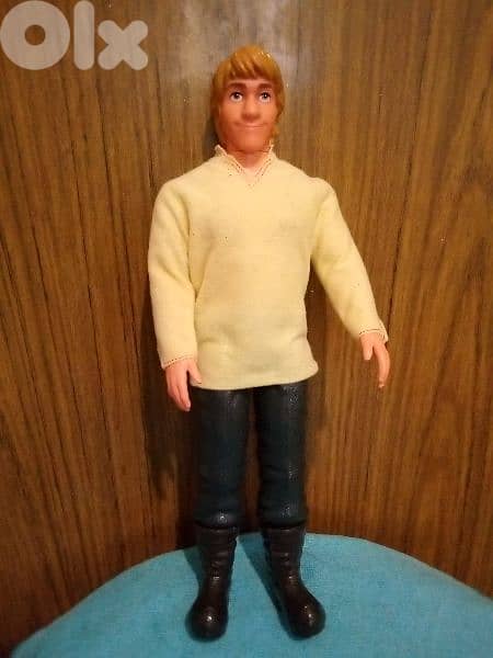 KRISTOFF FROZEN Disney Mattel2013 Great Rare doll+his complete wear=17 1
