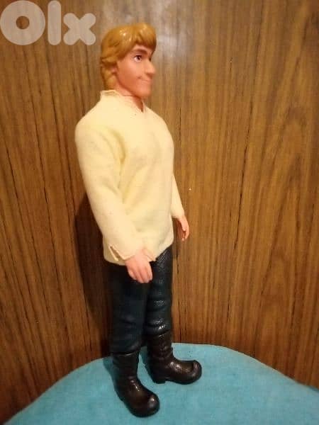 KRISTOFF FROZEN Disney Mattel2013 Great Rare doll+his complete wear=17 5