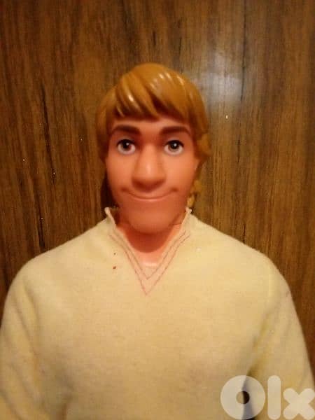 KRISTOFF FROZEN Disney Mattel2013 Great Rare doll+his complete wear=17 2