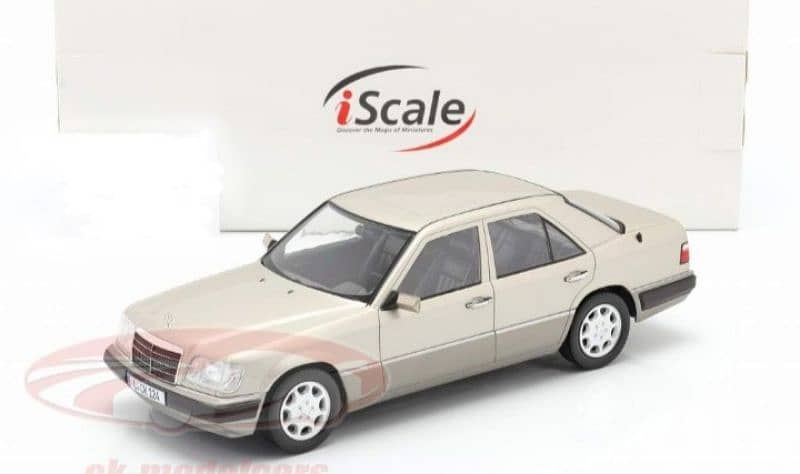 Mercedes E class W124 diecast car model 1;18. 0