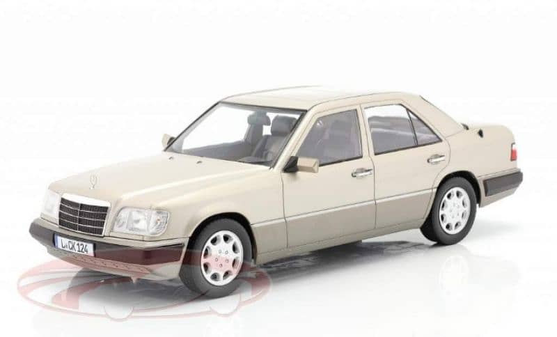 Mercedes E class W124 diecast car model 1;18. 1