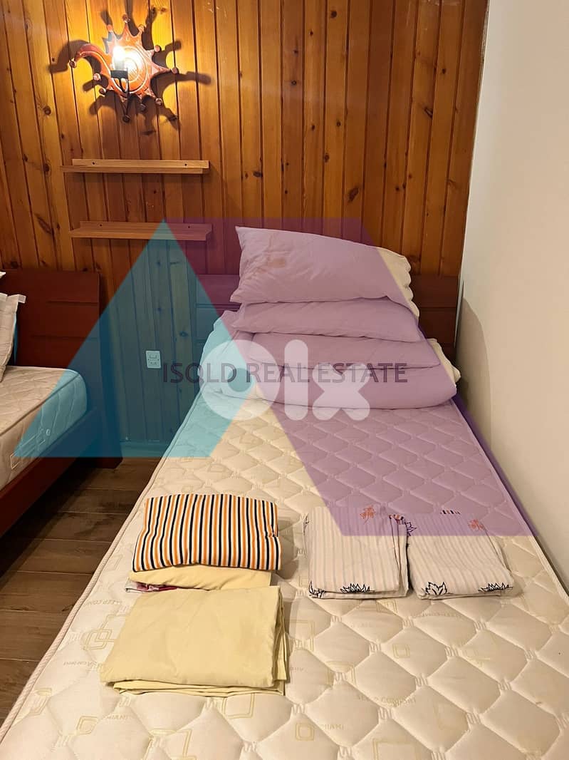 Furnished 3 bedrooms chalet 4 sale Faraya, next 2 Mezzar, Mzaar,Mzar 7
