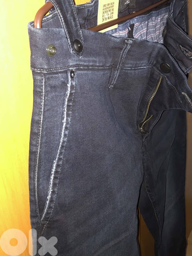 SALSA Jeans Slim Andy W32L32 Blue 2