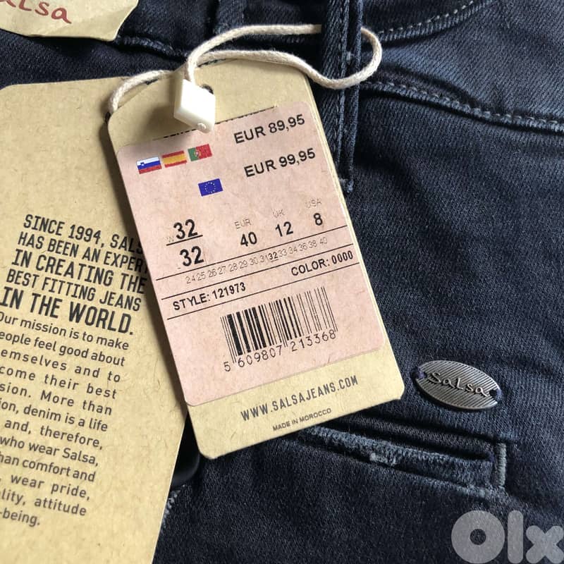 SALSA Jeans Slim Andy W32L32 Blue 3