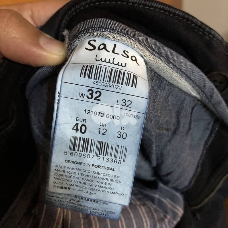 SALSA Jeans Slim Andy W32L32 Blue 6