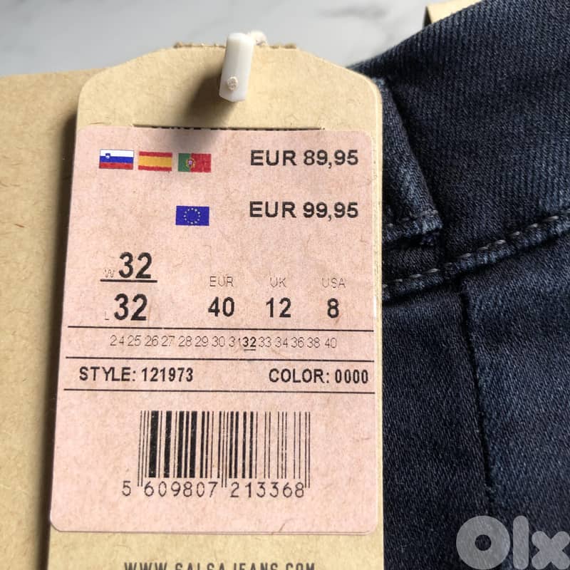 SALSA Jeans Slim Andy W32L32 Blue 0