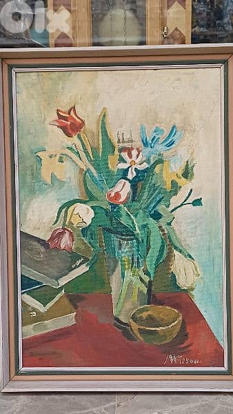 لوحة رسم زيتي 2