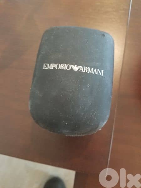 Genuine Emporio Armani Silver and Black watch 4