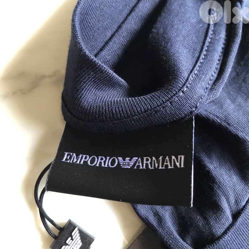 Emporio Armani Dark Blue Tshirt - XL 3