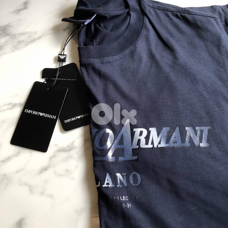 Emporio Armani Dark Blue Tshirt - XL 5