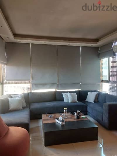 Fully Furnished Sea View Apartment for Rent in Dawhit Aramoun