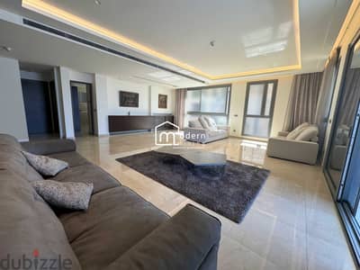 Apartment with Sea View for Rent in Waterfront Dbayeh