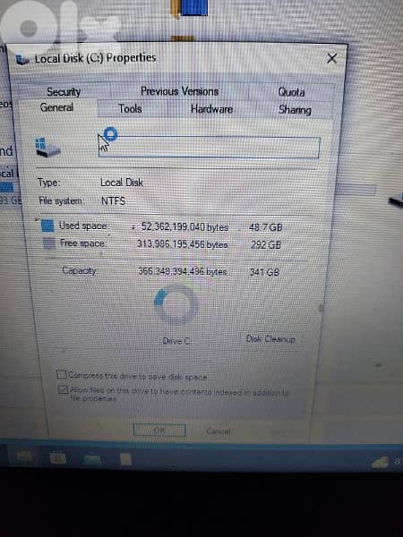 Lenovo Lap Top Intel Celeron N4000 CPU 1.10 GHz 4 GB Ram 340 GB HD 6
