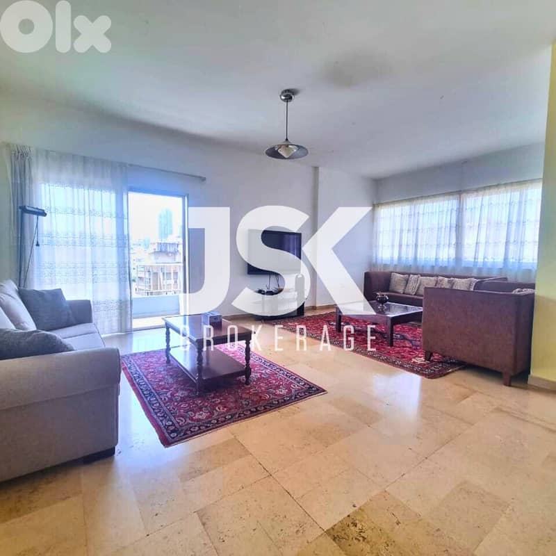 L16170-Furnished 3-Bedroom Apartment For Sale In Achrafieh, Geitawi 0