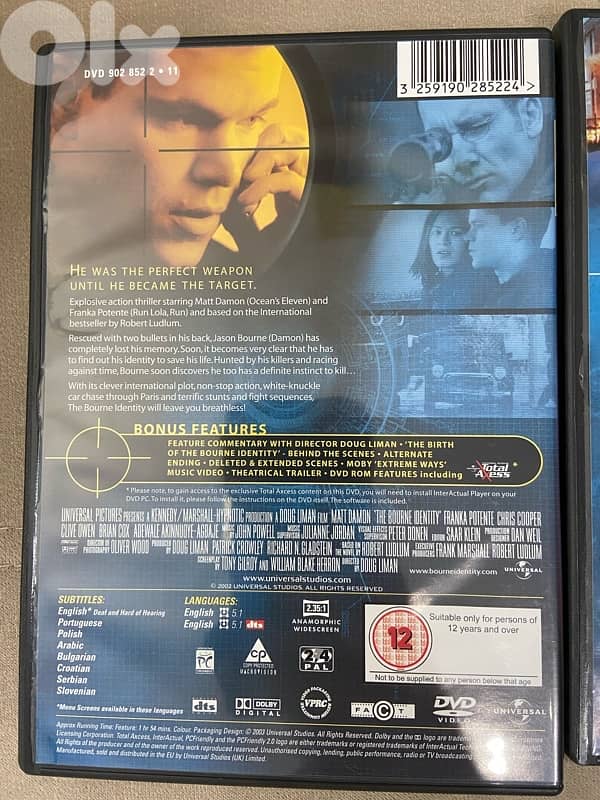 DVD The Bourne Collection 4