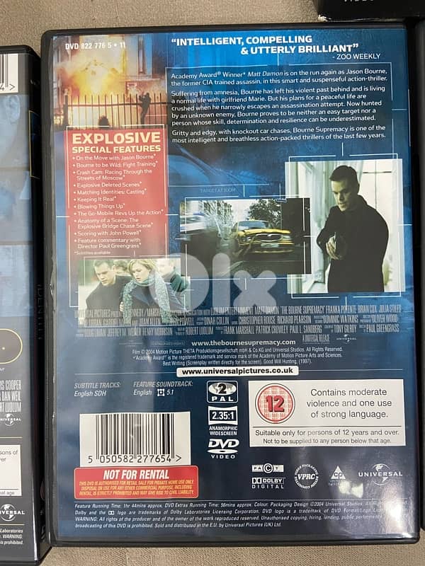 DVD The Bourne Collection 5