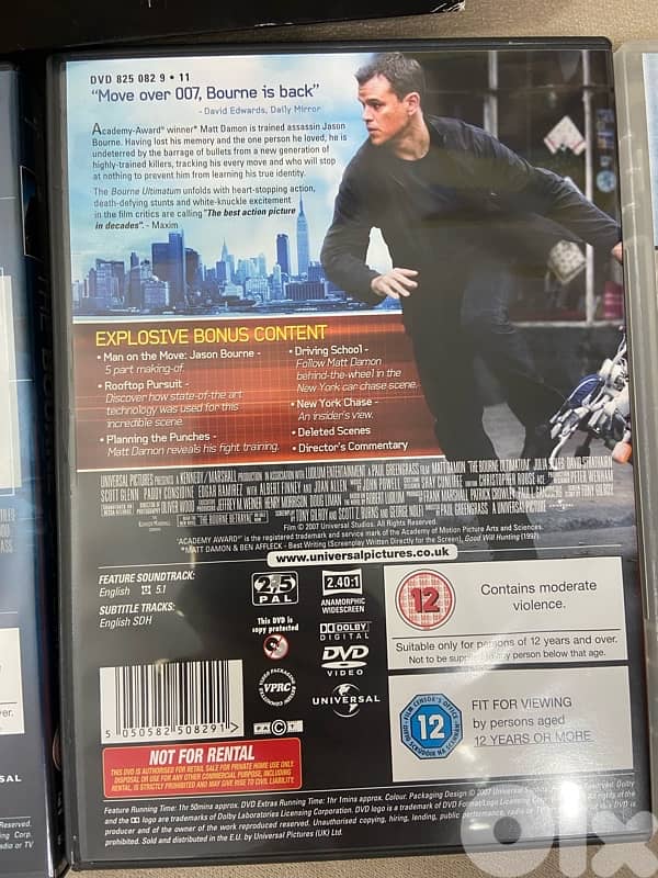 DVD The Bourne Collection 6