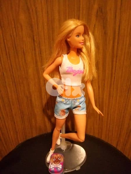 Barbie TRAINS Small TYGRE Mattel Great doll flexi legs+Outfit +Kickers 5